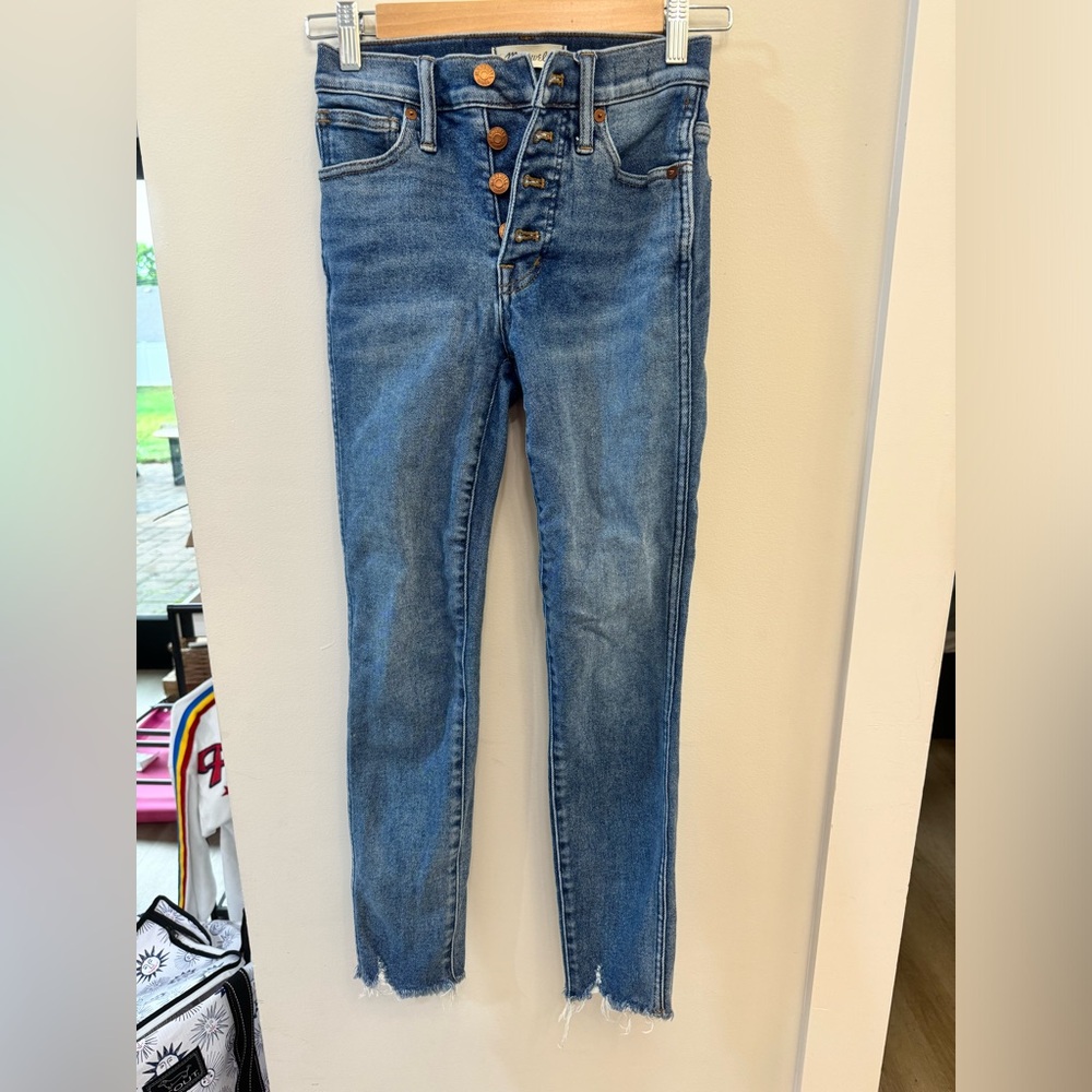 Madewell High Rise Skinny Jeans Size 23”